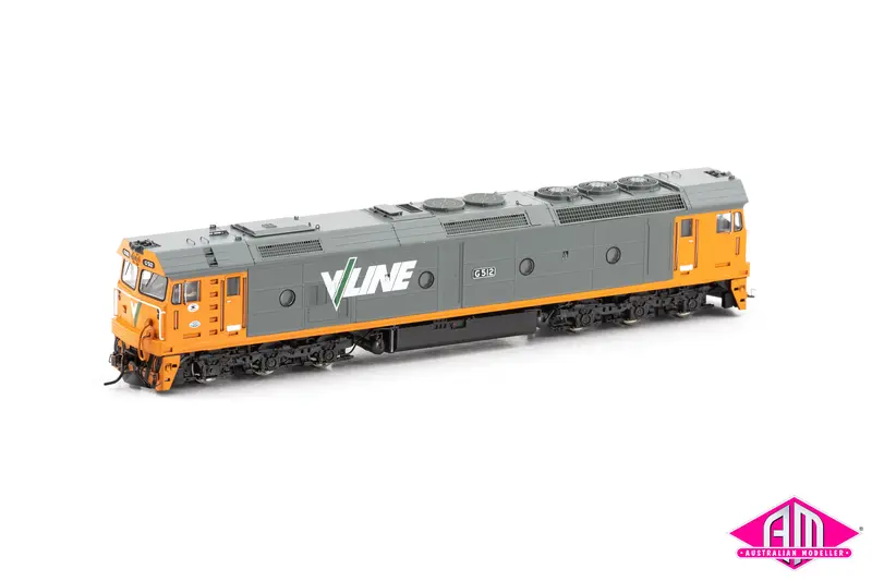 G Class Locomotive Series 1, G512 V/Line Orange & Grey 1980'S (G-2) 1
