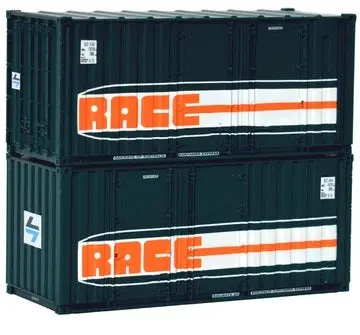 Gc-02 - Nswptc Race 20' General Container (Ho Scale) 1