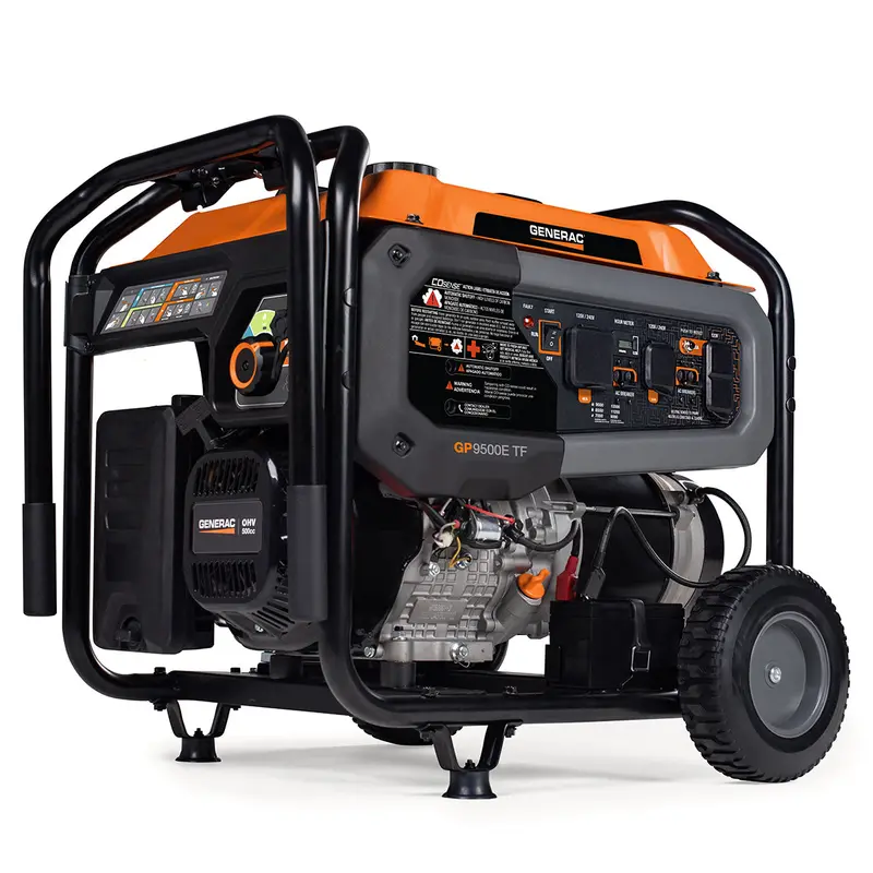Generac 8061 Gp Series 12,500W Tri-Fuel 50-State Portable Generator W/ Cosense 1