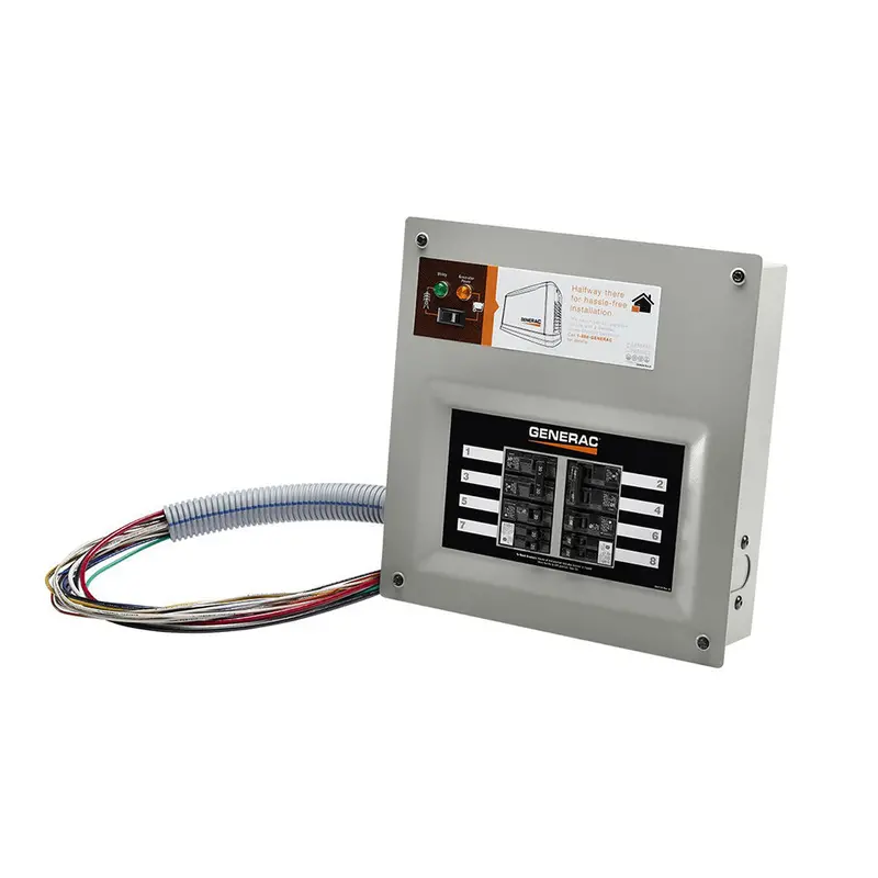 Generac 9854 50 Amp 10 Circuit Homelink Upgradeable Manual Transfer Switch 1