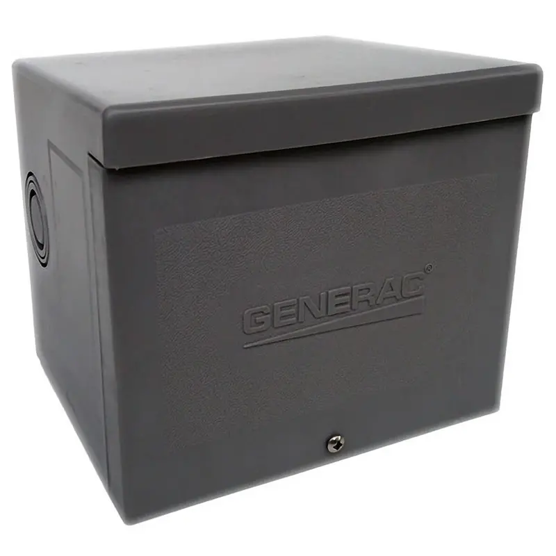 Generac Gnc-6338 125/250V 50 Amp 4-Wire Raintight Power Inlet Box 1