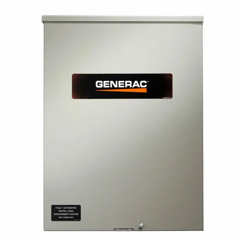 Generac Rxsw100a3cul 100-Amp 120/240-Volt Single-Phase Automatic Transfer Switch 1