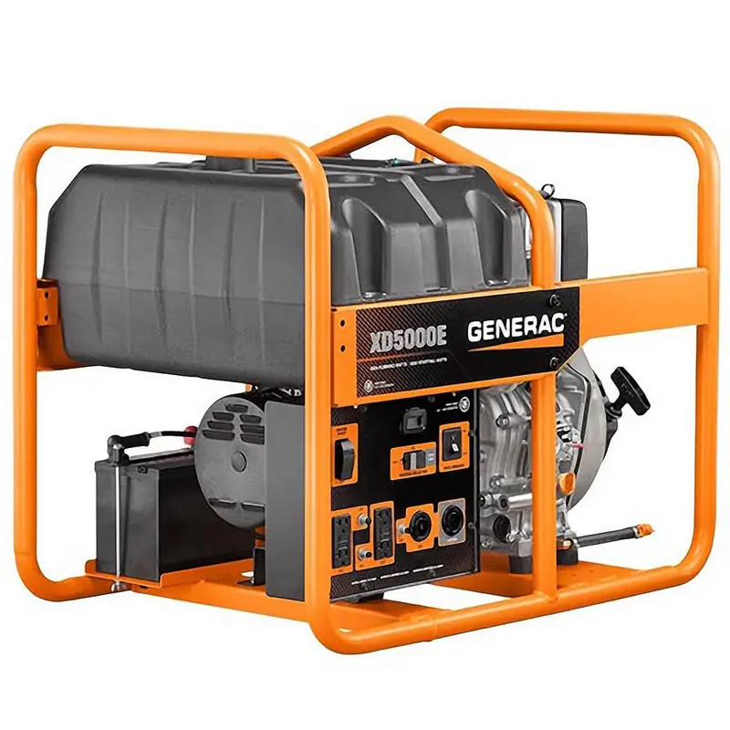 Generac Xd5000e 5500-Watt Electric Start Diesel Power Portable Generator 1