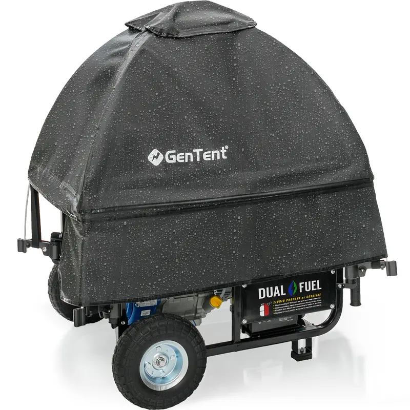 Gentent Gtopfuasbk Standard Black Cover Universal Kit For Open Frame Generator 1