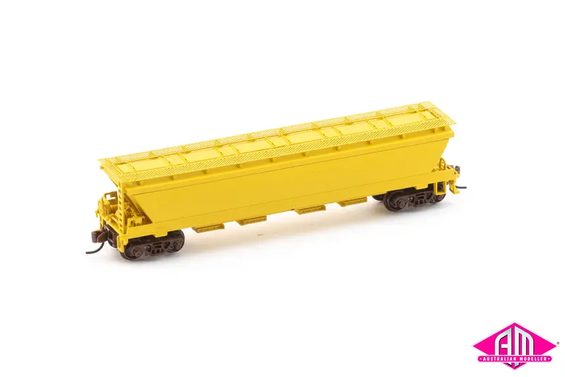 Gjf/Vhgf/Vhgy Grain Hopper Undecorated, With Microtrains Couplers (N Scale) Single Car 1