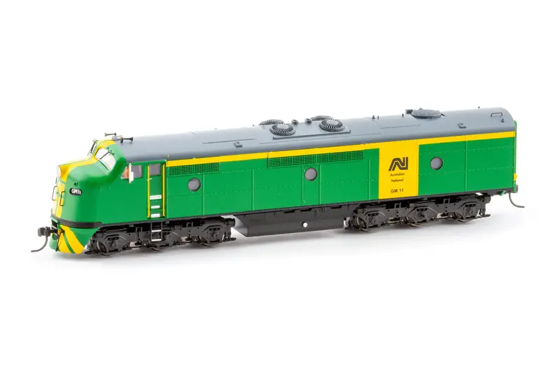 Gm Class Locomotive, Australian National - Green/Yellow, Gm11 (Ho Scale) 1