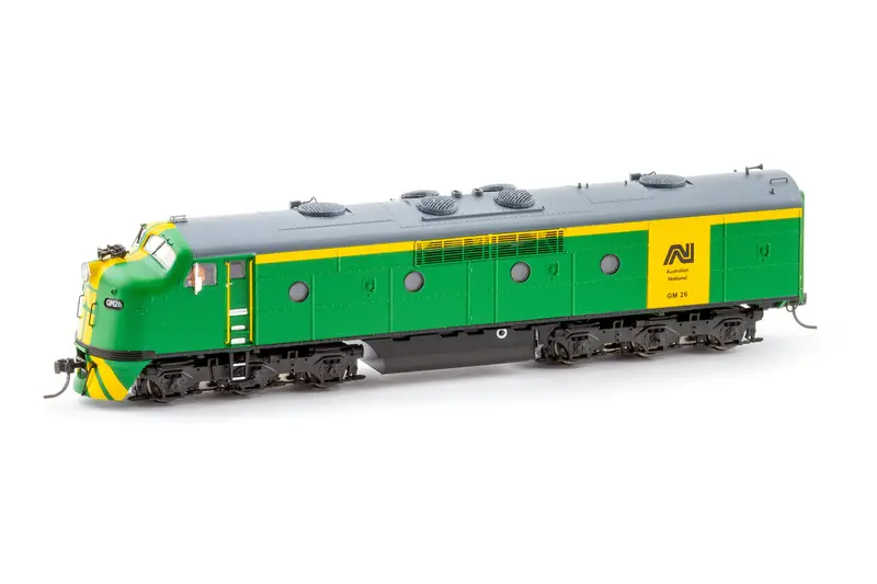 Gm Class Locomotive, Australian National - Green/Yellow, Gm26 (Ho Scale) 1