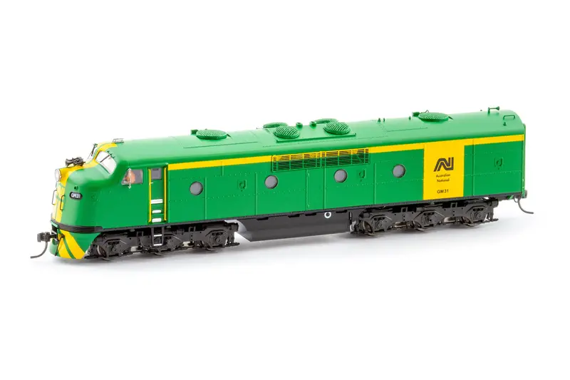 Gm Class Locomotive, Australian National - Green/Yellow, Gm31 (Ho Scale) 1