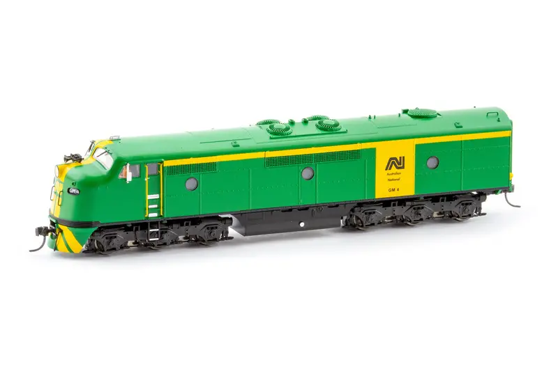 Gm Class Locomotive, Australian National - Green/Yellow, Gm4 (Ho Scale) 1