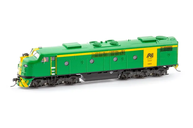 Gm Class Locomotive, Australian National - Green/Yellow, Gm45 (Ho Scale) 1