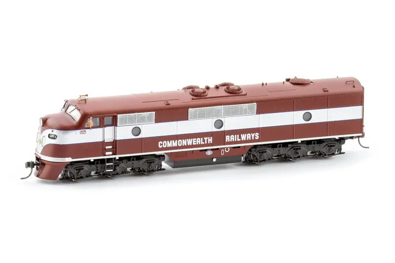 Gm Class Locomotive, Commonwealth Railways - Maroon/Silver, Gm3 (Ho Scale) 1