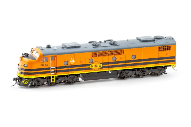 Gm Class Locomotive, G&W - Orange/Black, Gm43 (Ho Scale) 1