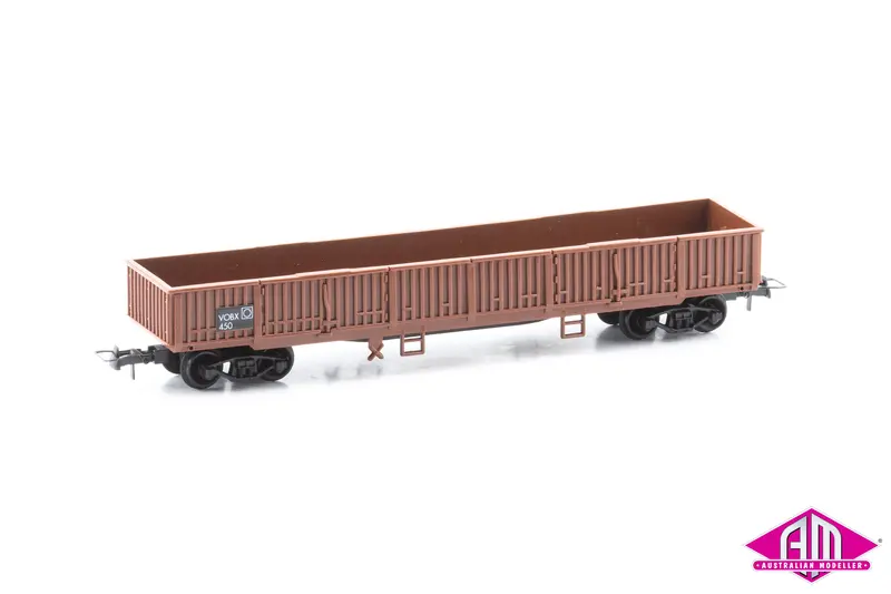 Gondola/Open Wagon - Freightline Vobx #450 Red Oxide Ho Scale (Single Car) 1