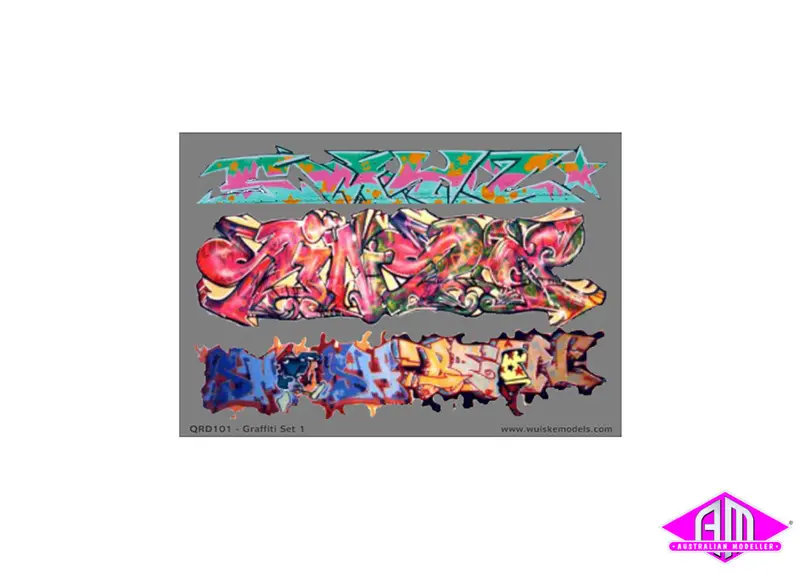 Graffiti Decals Set 1 1