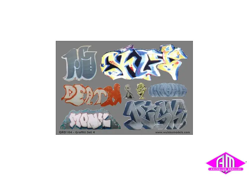 Graffiti Decals Set 4 1