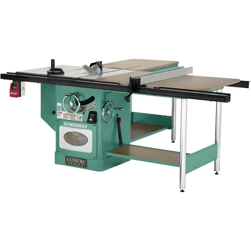 Grizzly G0606x1 220V/440V 12 Inch 7-1/2 Hp 3-Phase Extreme Table Saw 1