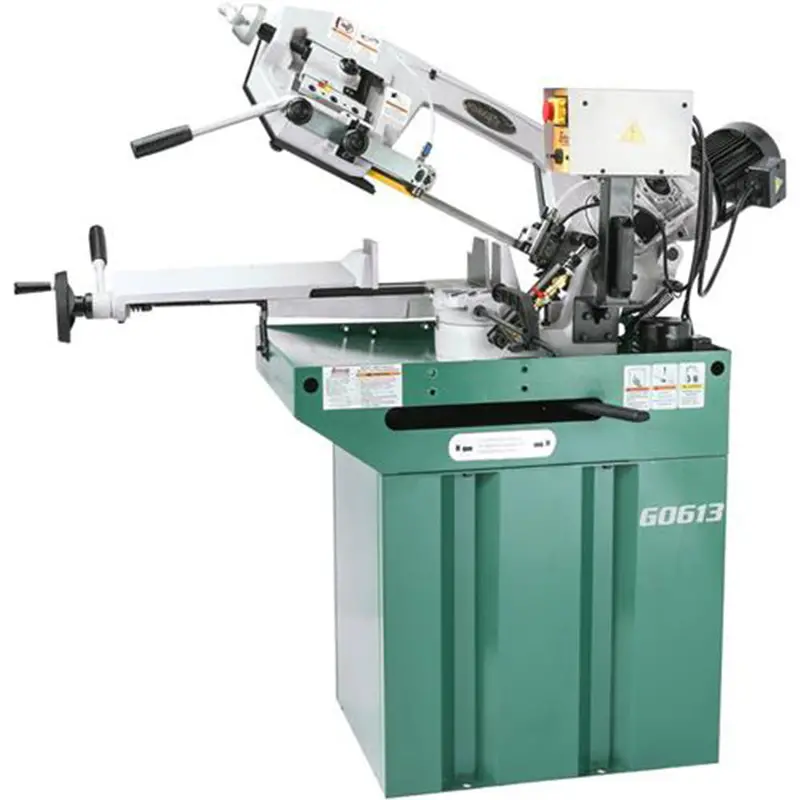 Grizzly G0613 110V/220V 7 Inch X 8-1/4 Inch 1 Hp Swivel Metal-Cutting Bandsaw 1