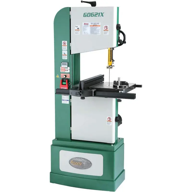 Grizzly G0621x 220V 13-1/2 Inch 1-1/4 Inch Hp Vertical Wood Metal Bandsaw 1