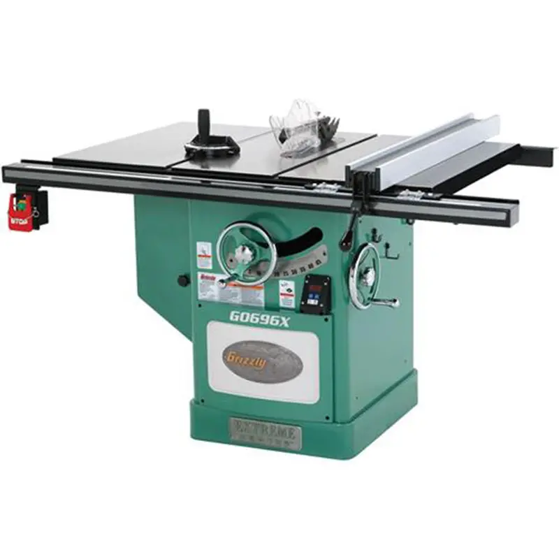 Grizzly G0696x 12 Inch 5 Hp 220V Extreme Series Left-Tilt Table Saw 1