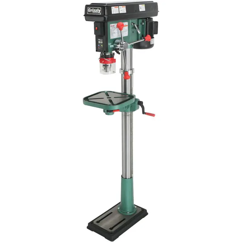 Grizzly G0794 110V Floor Drill Press With Laser And Dro 1