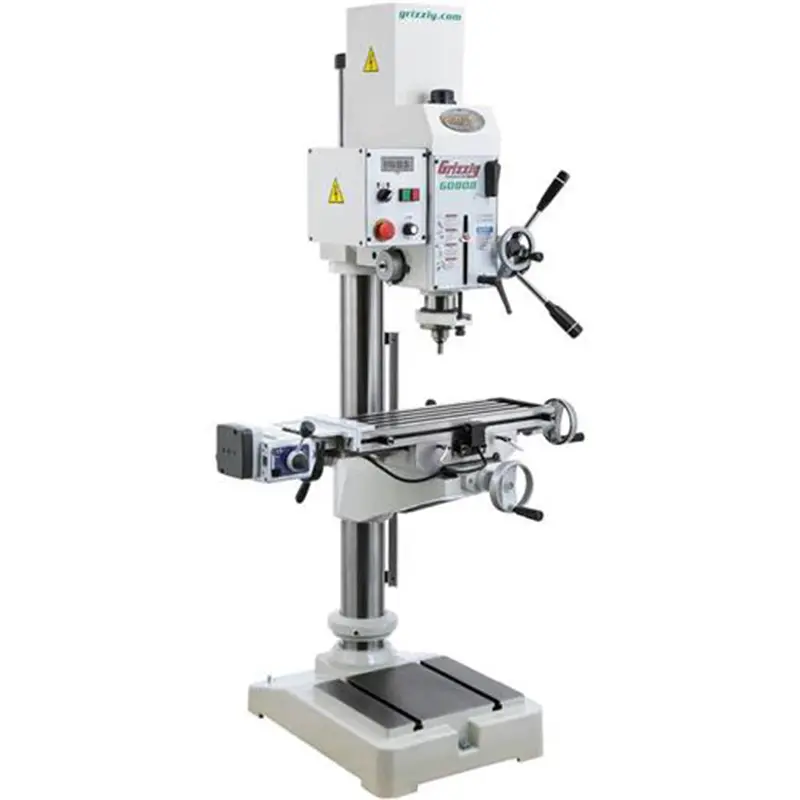 Grizzly G0808 220V Variable-Speed Gearhead Drill Press With Cross-Slide Table 1
