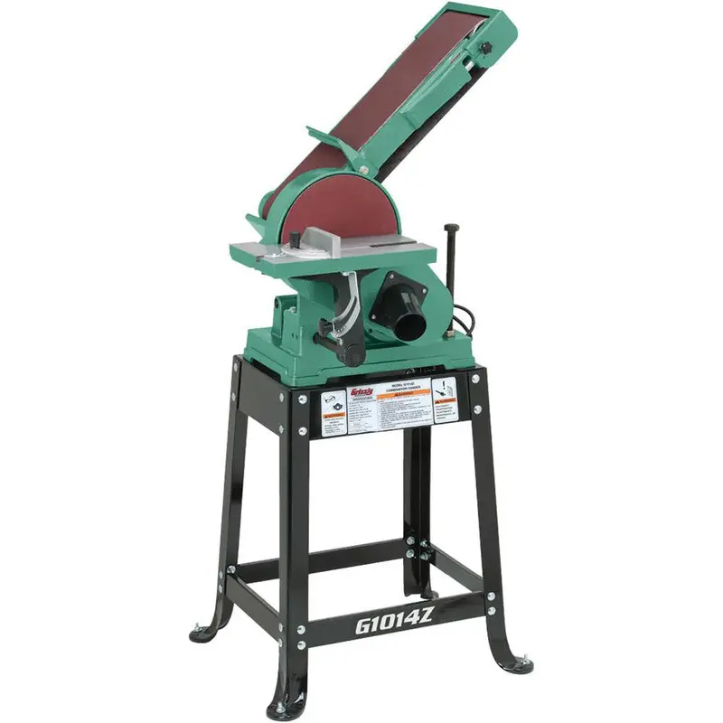 Grizzly G1014z 110V/220V 6 Inch X 48 Inch Belt 9 Inch Disc Z Series Combo Sander 1
