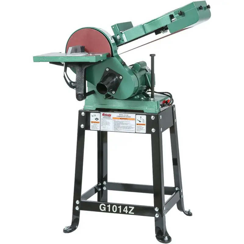 Grizzly G1014z 110V/220V 6 Inch X 48 Inch Belt 9 Inch Disc Z Series Combo Sander 2