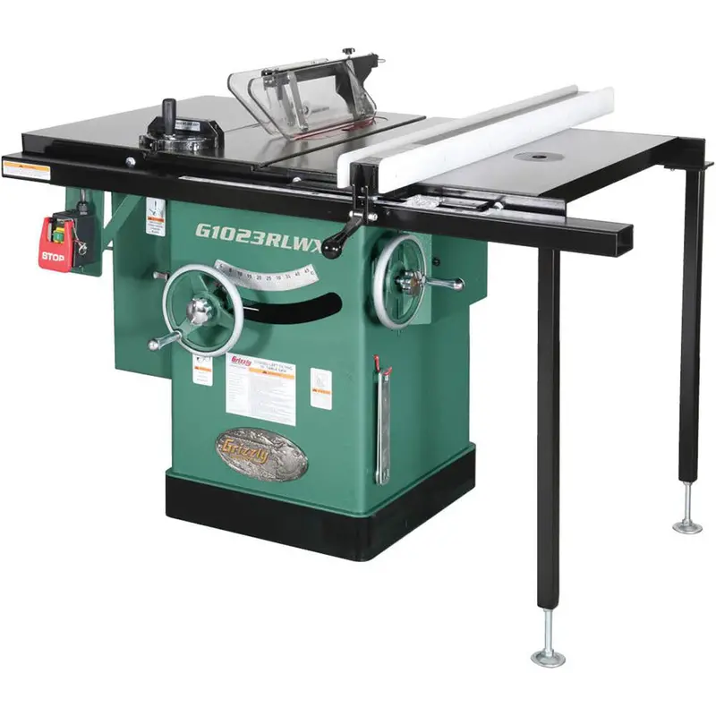 Grizzly G1023rlwx 240V 10 Inch 5 Hp 240V Cabinet Left-Tilting Table Saw 1