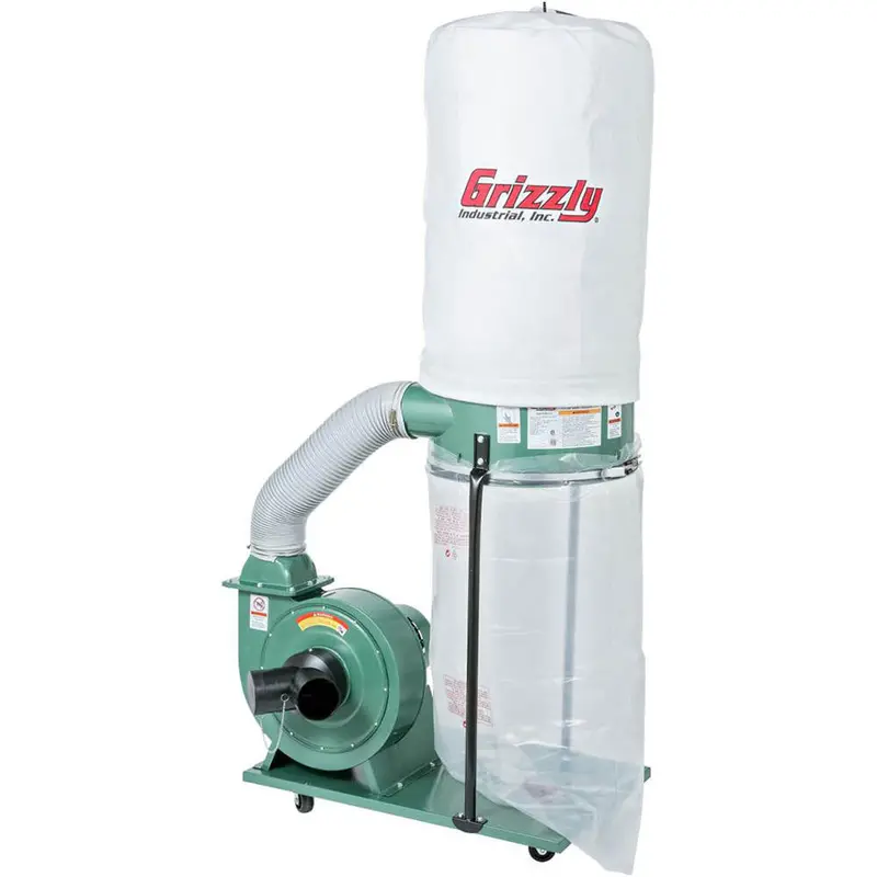 Grizzly G1028z2 120V/240V 1-1/2 Hp Dust Collector 1