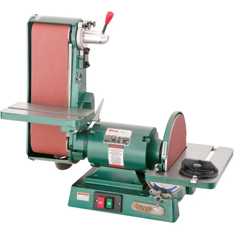 Grizzly G1183 110V/220V 6 Inch X 48 Inch Belt/12 Inch Disc Combo Sander 1