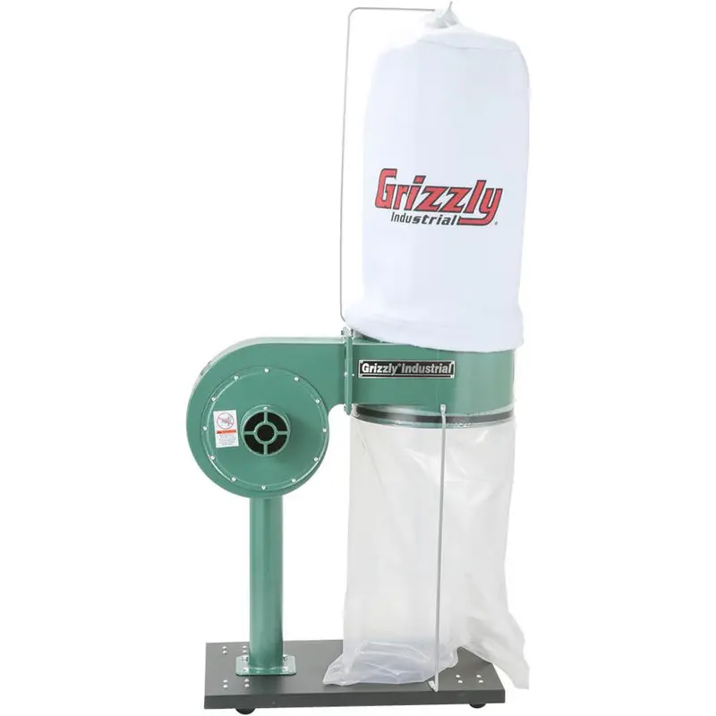 Grizzly G8027 1 Hp Dust Collector 1