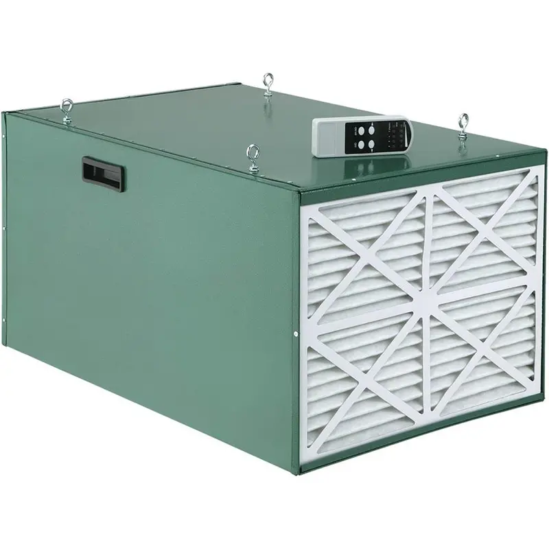 Grizzly G9956 Heavy Duty Double Air Filter With Remote Control 1