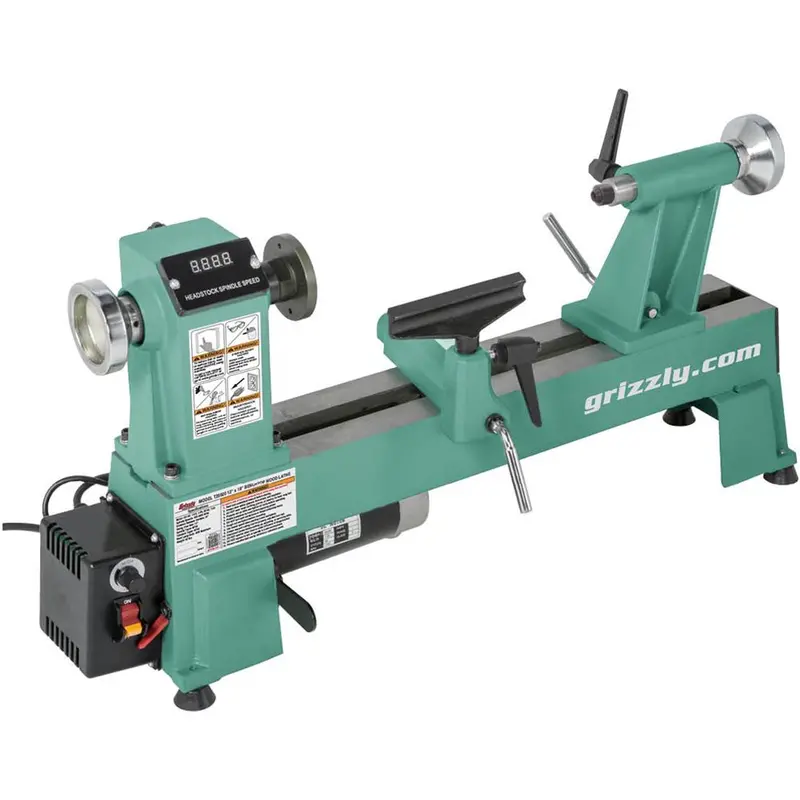 Grizzly T25920 110V 12 Inch X 18 Inch Variable-Speed Wood Lathe 1