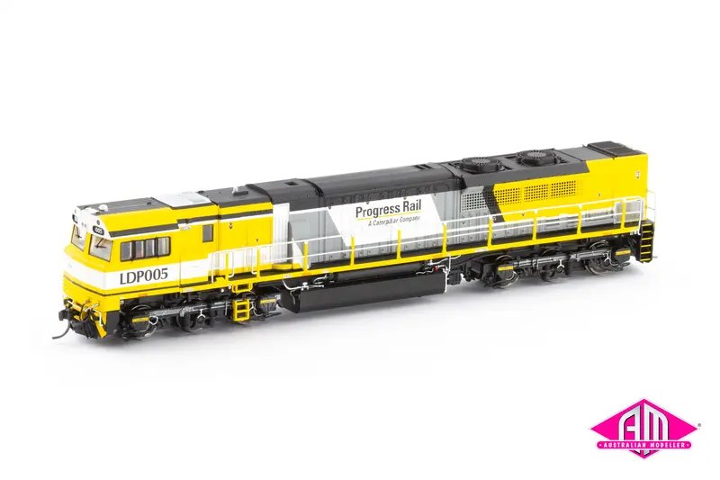 Gt46c-Ace Class Locomotive Ldp005 Progress Rail Yellow White Black (Gt46-42) Ho Scale 1