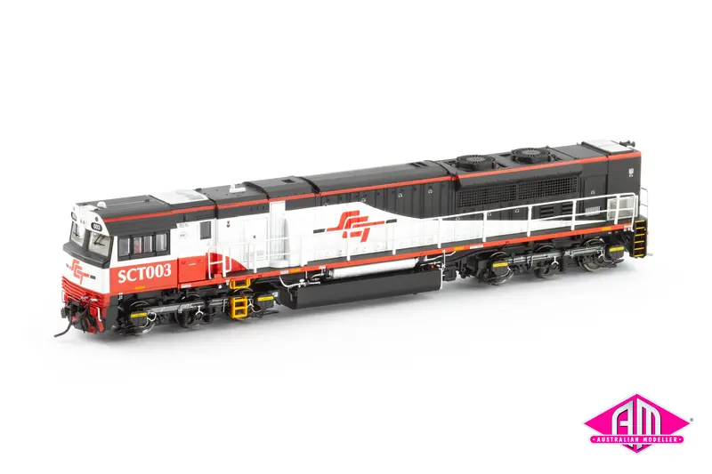Gt46c-Ace Class Locomotive Sct003 Sct Red White Black (Gt46-38) Ho Scale 1