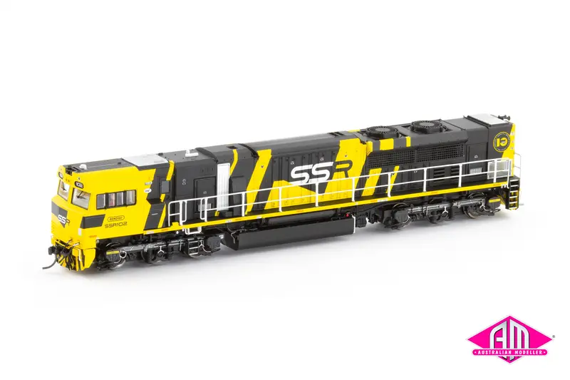 Gt46c-Ace Class Locomotive Ssr102 Yellow & Black (Gt46-27) Ho Scale 1