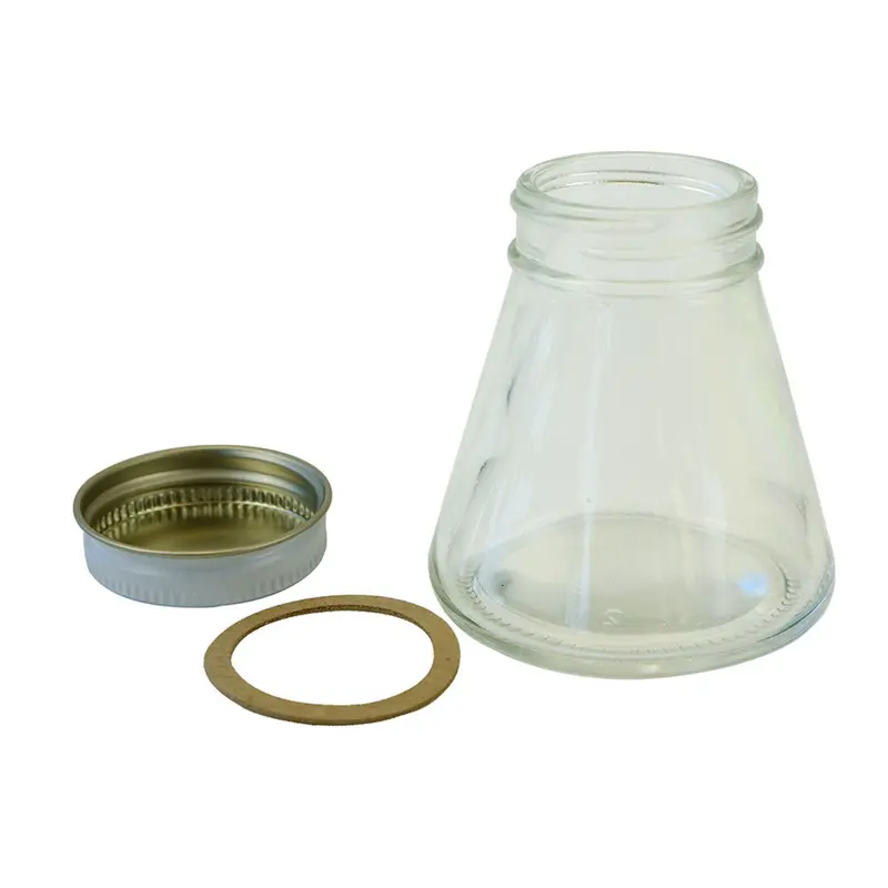 H-193 -  Plain Jar, Cover & Gasket (3 Oz./88Cc) 1