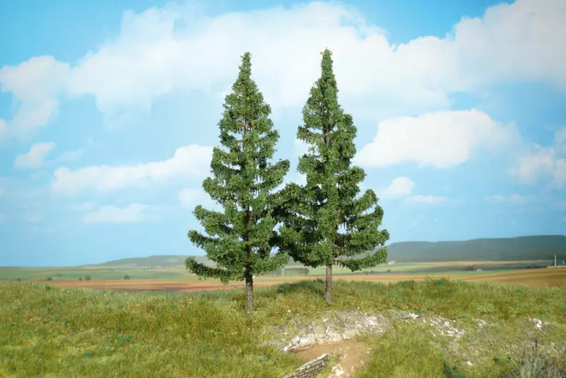 Hek-2125 - 2 Mountain Pine Trees - 17Cm 1