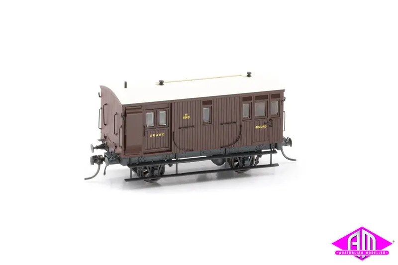 Hg Goods Brake Van Hg4148 Brown Hg11 1