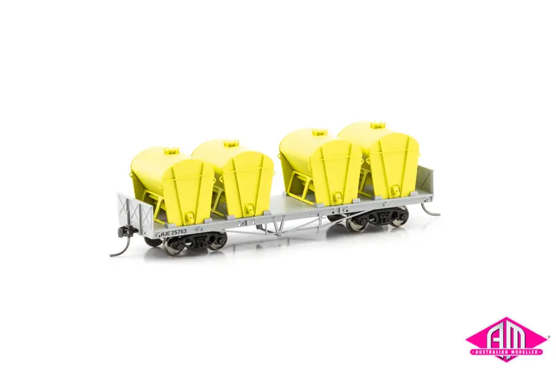 Hjc Cement Wagon Set 4 Rtr034 (3 Pack) Ho 16.5Mm Gauge 1