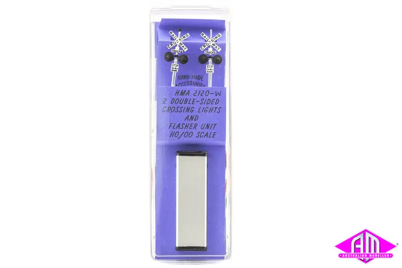 Hma - Crossing Signal Double Sided With Flasher Unit "Railway" X2 Ho 1