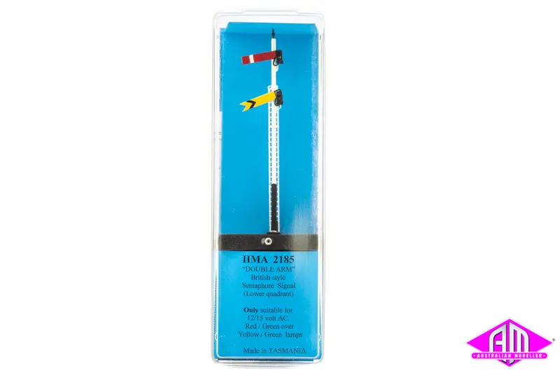 Hma - Double Arm British Style Semaphore Signal Lower Quadrant Ho 1