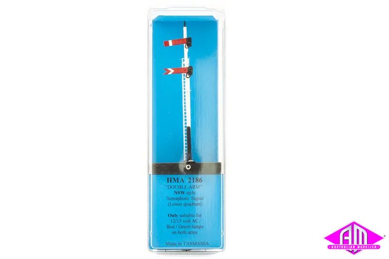 Hma - Double Arm Nsw Style Semaphore Signal Lower Quadrant Ho 1