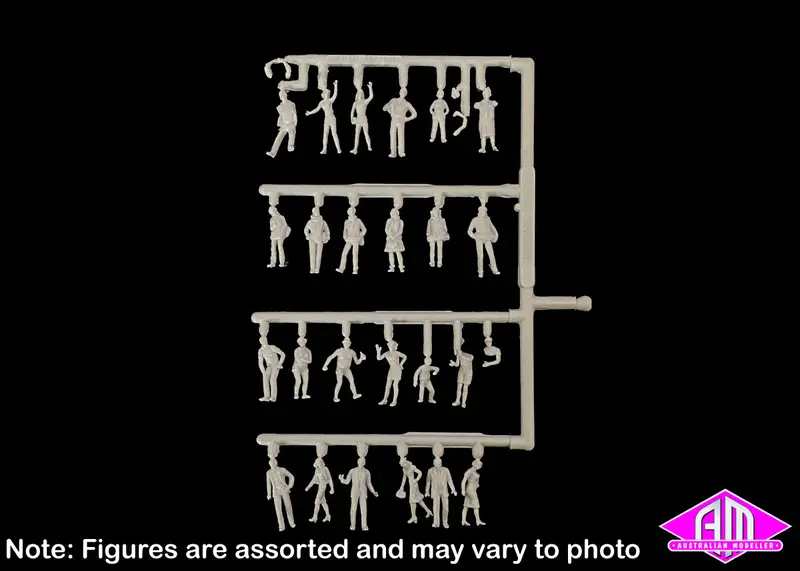 Ho Scale Standing Figures Assorted 1