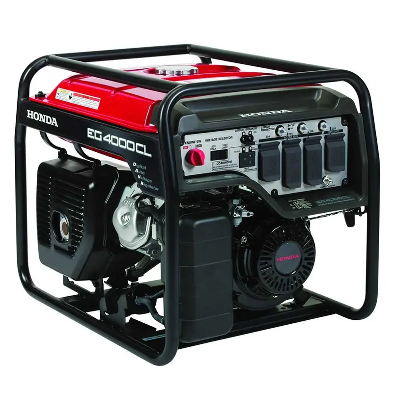 Honda Eg4000cl4000 Watt Portable Gas Power Generator W/ Co-Minder 1