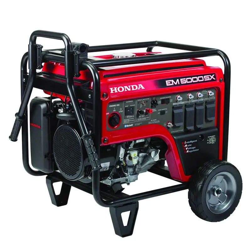 Honda Em5000s 5,000 Watt 120/240V Electric Start Portable Generator W/ Co-Minder 1