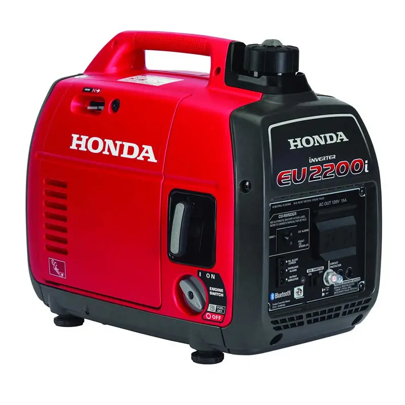 Honda Eu2200i 2,200 Watt Quiet Gas Powered Portable Inverter Generator W/ Co-Minder - Reconditioned 1