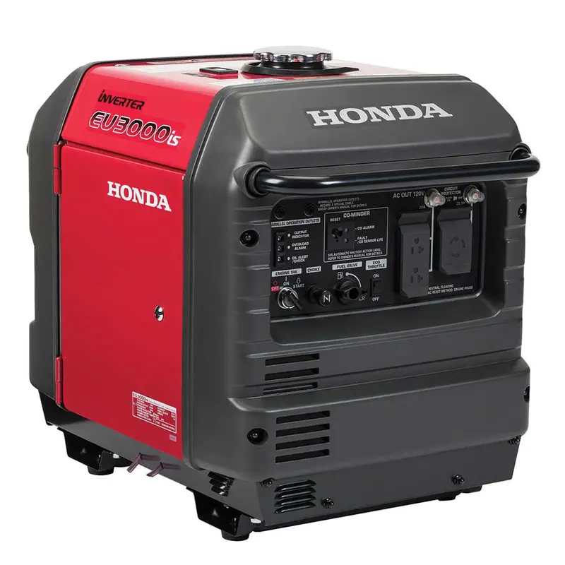 Honda Eu3000is 3,000 Watt Portable Gas Powered Inverter Generator - Reconditioned 1