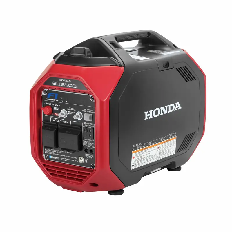 Honda Eu3200i 3,200 Watt Super Quiet Portable Gas Powered Inverter Generator W/ Co-Minder 2