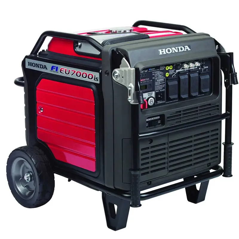 Honda Eu7000is 7,000 Watt 120V/240V Portable Gas Powered Inverter Generator W/ Co-Minder 1